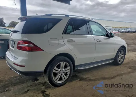 2014 Mercedes-Benz Ml 350 from USA, damaged, VIN 4JGDA5JB4EA403388